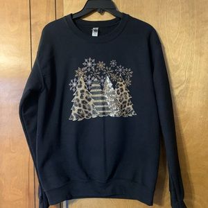 Ladies Custom Designed Christmas Sweatshirt